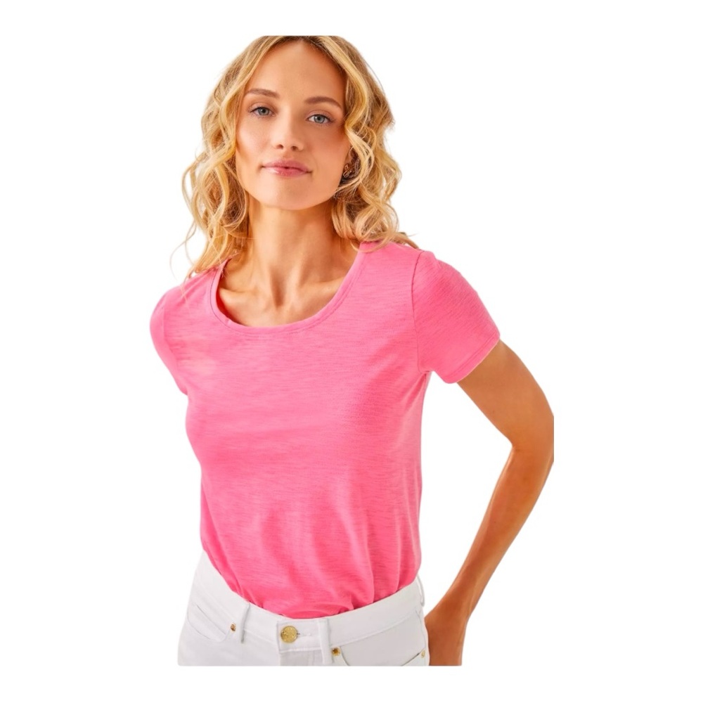 Lilly Pulitzer Etta Scoopneck Top